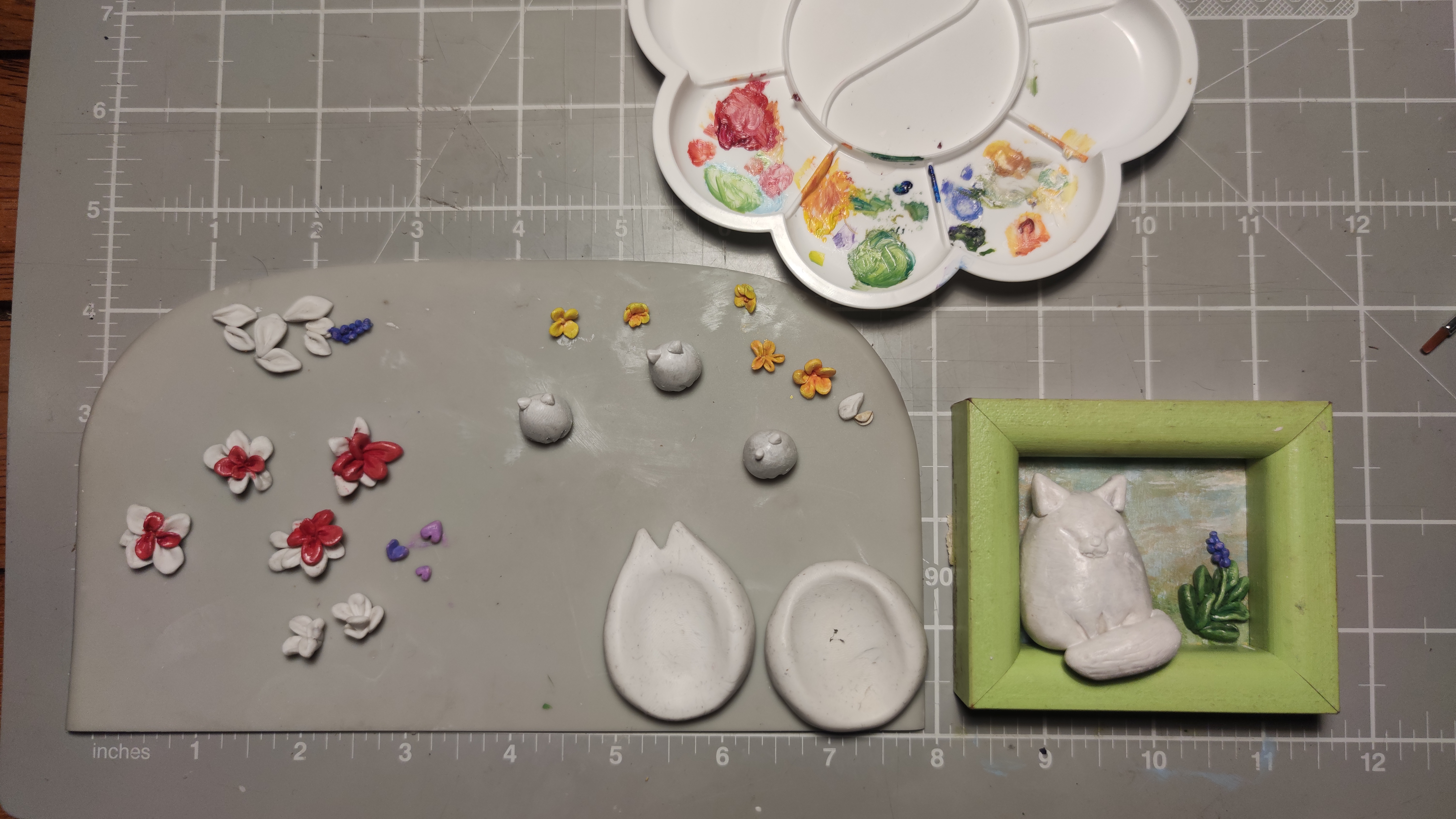 Clay sculpts
